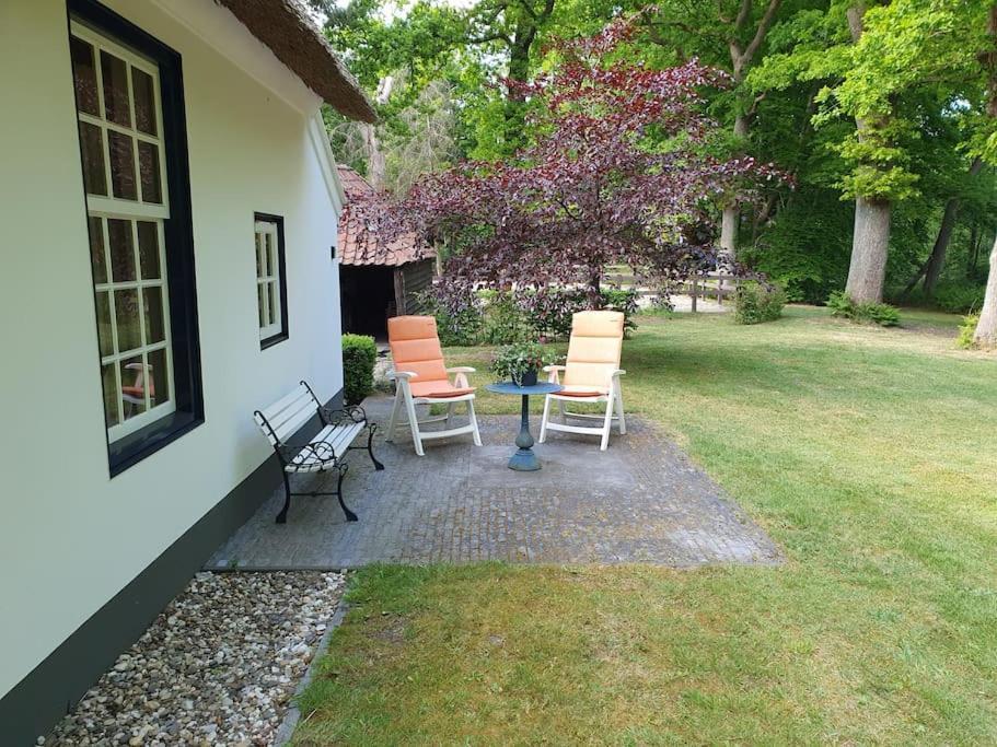 Midden In De Friese Bossen Op Landgoed Princenhof Oranjewoud Exterior foto