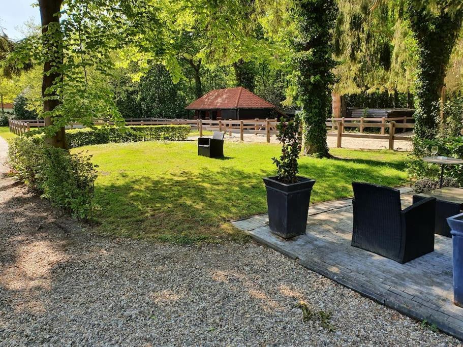 Midden In De Friese Bossen Op Landgoed Princenhof Oranjewoud Exterior foto